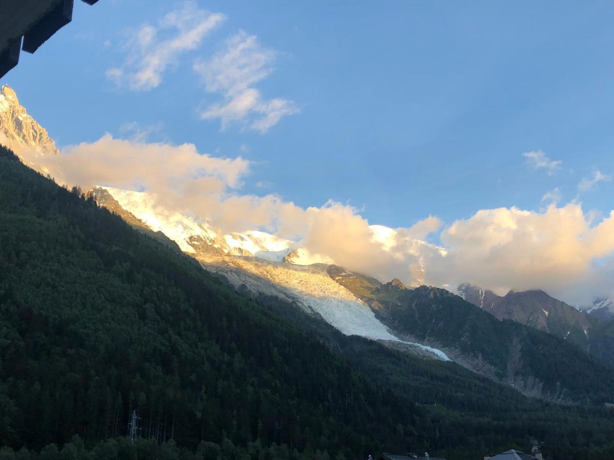 Mont Blanc 43, Vue Mont Blanc , Balcon, Parking Apartment Chamonix Exterior photo