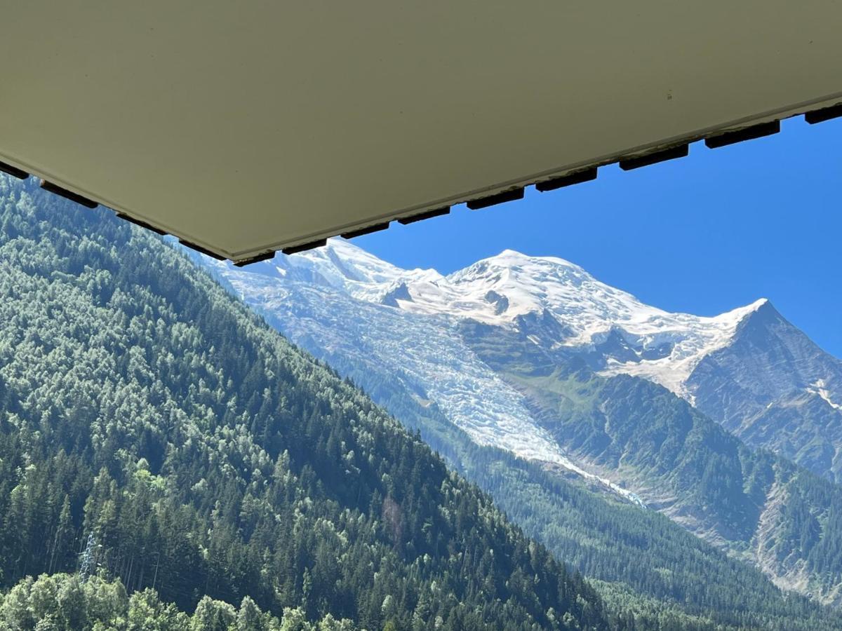 Mont Blanc 43, Vue Mont Blanc , Balcon, Parking Apartment Chamonix Exterior photo