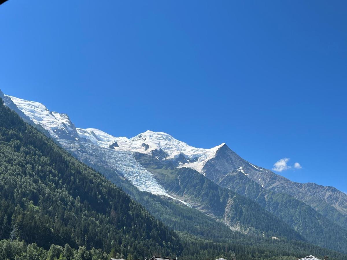 Mont Blanc 43, Vue Mont Blanc , Balcon, Parking Apartment Chamonix Exterior photo